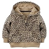 カーターズ Carter's カーディガン 前開き ファスナー フード付き 長袖 フレンチテリー綿100% French Terry Hoodie 12M (72-78cm)