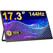 Amazon.co.jp: EVICIV モバイルモニター 17.3インチ 2K 144Hz