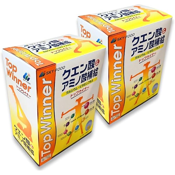 トップウイナークエン酸 楽天市場】クエン酸粉末飲料 トップウィナー 13袋 （クエン酸