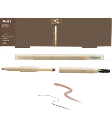 Amazon.co.jp: excel(エクセル) パウダー＆ペンシル アイブロウEX PD07