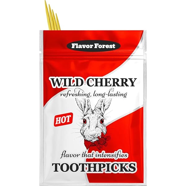 Amazon.co.jp: ワイルドチェリー 爪楊枝(平型) 100ct : ホーム
