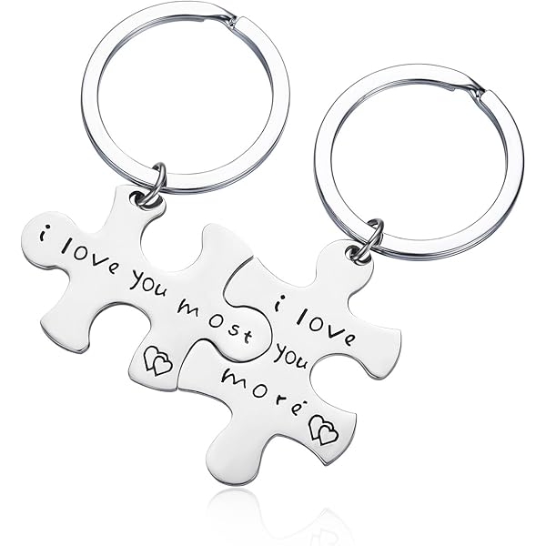 Couple Gifts Keychain For Boyfriend Girlfriend Matching Yin Yang