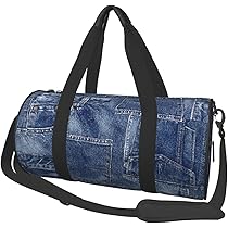 Amazon | ボストンバッグ デニム材質 スポーツバッグ 旅行バッグ