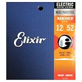 エリクサー ELIXIR 12152 NANOWEB Heavy 12-52 エレキギター弦×3セット