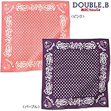 mikihouse Double_B(ミキハウスダブルB)エスニック風 バンダナ －－－,ピンク（08）