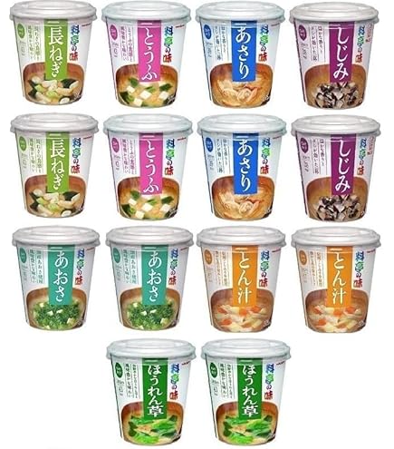 Amazon | 【新】 インスタント味噌汁 カップみそ汁 料亭の味 生みそ