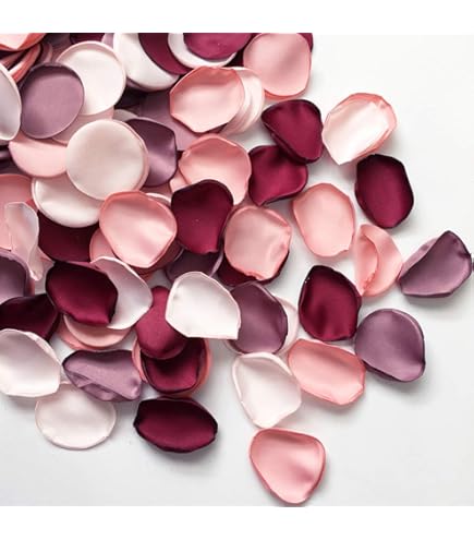 Amazon｜花びら 200枚セット フラワーシャワー 多色 シルク造花