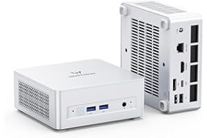 【Amazon.co.jp出品】MINISFORUM UM750L Slim ミニpc AMD Ryzen 5 7545U LPDDR5-6400 32GB 1TB SSD Windows 11 Pro HDMI2.1 |DP1.4|USB4 3画面