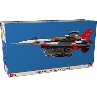 Amazon | ハセガワ 1/48 航空自衛隊 三菱 F-2B “飛行開発実験団” w/ASM
