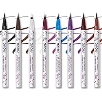 アイライナー nocco Amazon | SNSメイク維持 8色のオプションカラーアイライナー