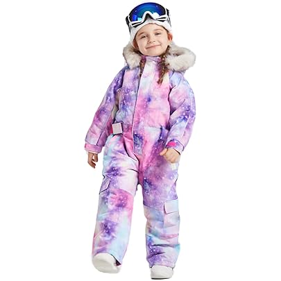 Amazon.co.jp: [ユック] スキーウェア キッズ 超撥水 お尻にジップでお