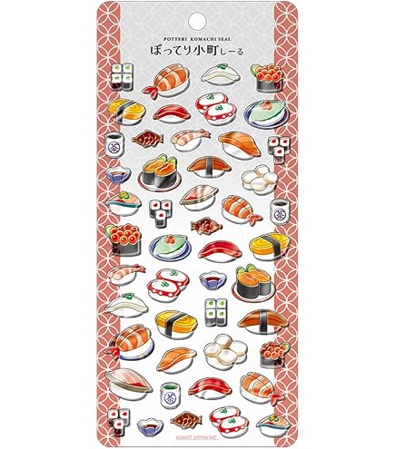 Amazon | カミオジャパン シール ぽってり小町しーる FUJISAN 226887