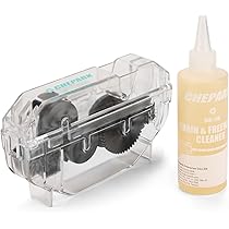 Amazon.co.jp: CHEPARK 自転車 チェーンクリーナー2点セット 120ml 高