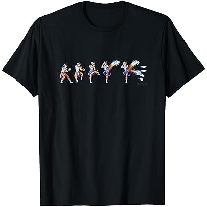 Amazon | ストリートファイターII リュウ（波動拳） Tシャツ | Tシャツ