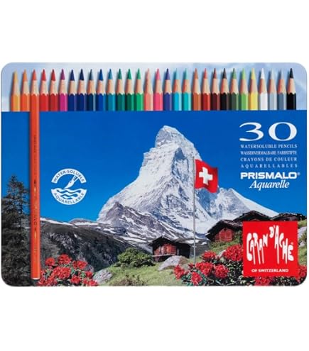 Amazon | CARAN d'ACHE カランダッシュ 色鉛筆 プリズマロ 100周年記念