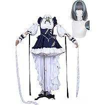 アズレン ニュージャージー チャイナドレス コスプレ 衣装 ウィッグ