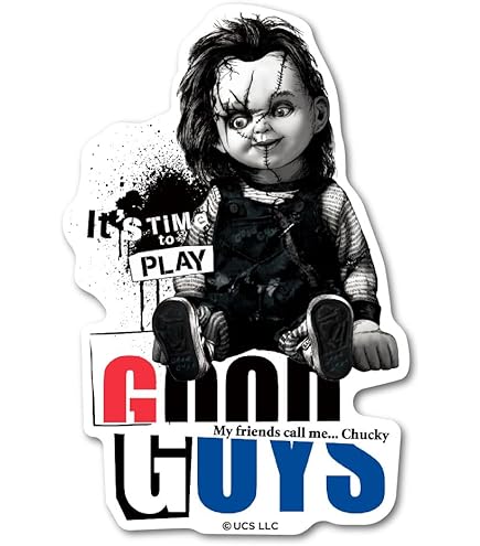 Amazon | チャッキーステッカー CHUCKY 映画 チャイルド・プレイ