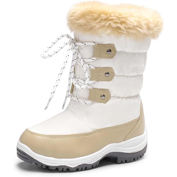 Amazon.co.jp: DREAM ペア 男女用 ミッドカーフ 防水 冬用スノー