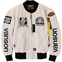 Amazon.co.jp: [バンソン] MA-1ジャケット メッシュ MA-1