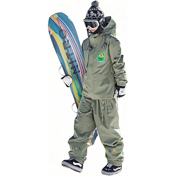 Amazon.co.jp: [COSPLEE] スノボウェア スキーウェア 上下セット