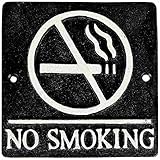 スクエアサイン NO SMOKING BL S355-117ABK 【品番】ZSIA601