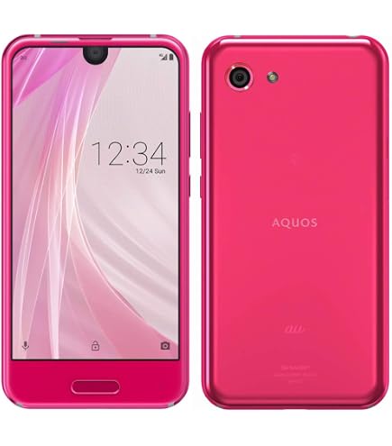 Amazon | SHARP au AQUOS R compact SHV41 ムーンホワイト | シャープ