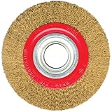 Silverline 125mm Bench Grinder Wire Wheel Polishing Grinding Rust Cleaning