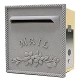 (レオン)LEON 郵便ポスト mail box ナチュラルポスト MB3020 グレー