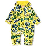 ベビードール 中綿ジャンプスーツ フェイクダウン BABY(70-80cm) イエロー