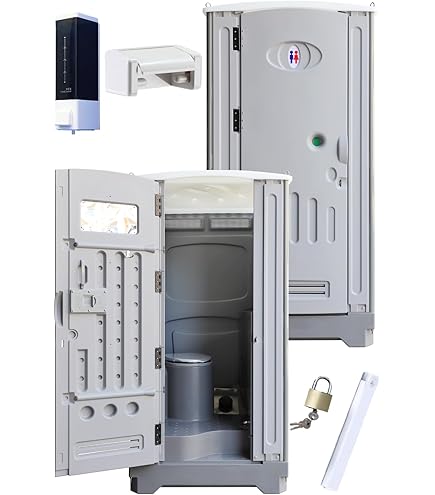 Amazon.co.jp: 仮設トイレ PE製 軽水洗式フットポンプ式 和式: DIY