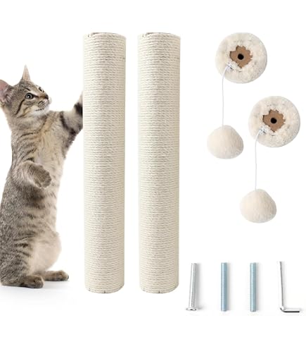 Amazon | キャットタワー 取替用支柱 M10ネジ規格 極太 交換用ポール