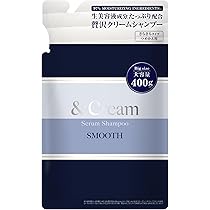Amazon | &Cream (アンドクリーム) スムース セラム シャンプー