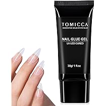 Amazon.co.jp: TOMICCA ネイルグルー ネイルチップ接着剤 30g大