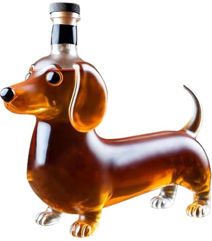  犬型ウイスキー陶器ボトル Amazon.co.jp: 犬型ボトル - 犬型ウイスキー容器、子犬モチーフ