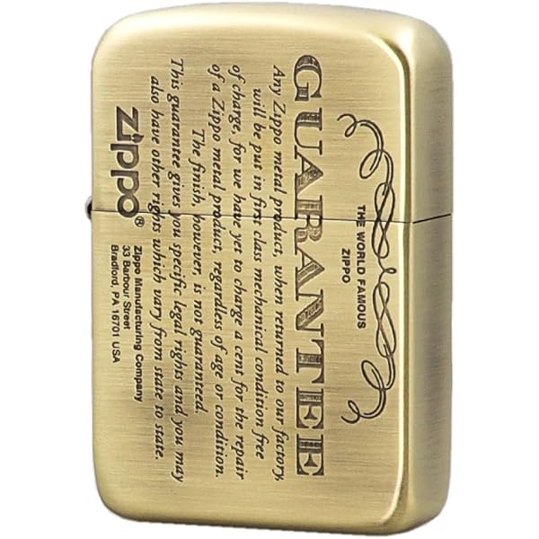 Amazon.co.jp: ZIPPO(ジッポー) ライター ZYA 41ギャランティ 41GRT-NI 