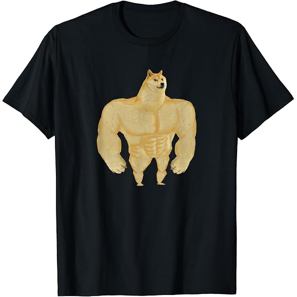 Amazon.co.jp: 柴犬 Tシャツ ポケットドージ Such Wow Dank Pixel