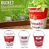 campbell's　キャンベル スチールバケツ　（キャンベル缶）