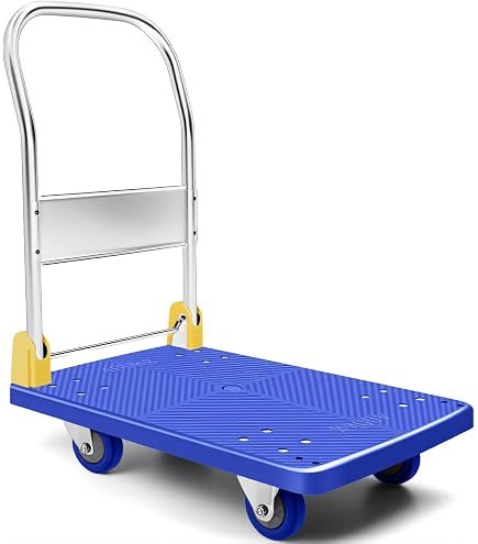 トラスコ中山(TRUSCO) ドンキーカート 折りたたみ式 台車 ブルー 74A Amazon.co.jp: ドンキーカート 折りたたみ式 台車 ブルー 740×480
