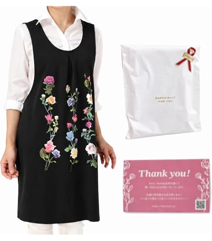 Amazon | フェイラー エプロン FATIMA PETIT ファティマプチ ブラック