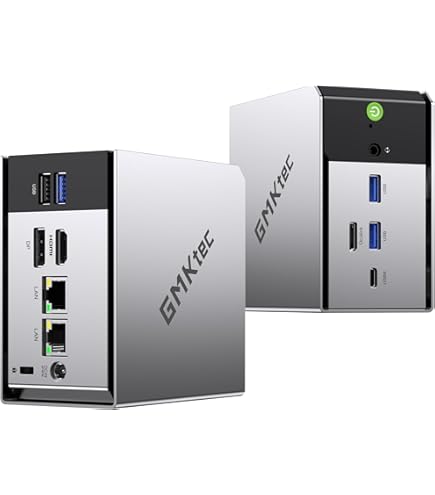 GMKtec M8 Mini PC AMD Ryzen PRO 6650H (6C/12T 4.50GHz) Dual NIC