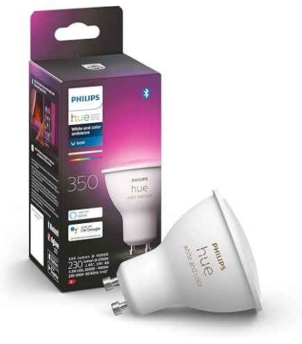 Philips Hue White and Color ambiance Kit de démarrage : 3 ampoules