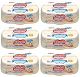 【まとめ買い】ピジョン おしりナップ やわらか厚手仕上げ ボックス 80枚入×6個