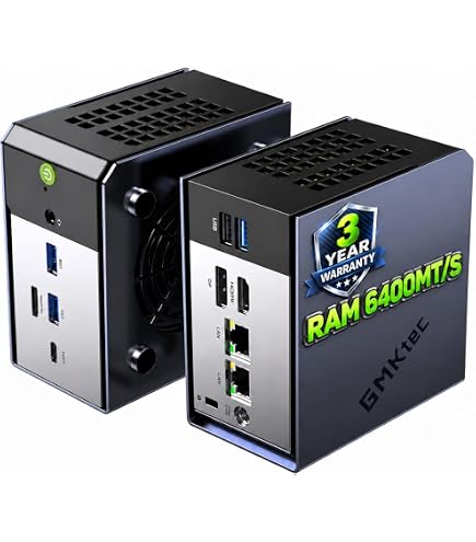 GMKtec G10 Mini PC Ryzen 5 3500U 1TB SSD 16GB DDR4 Triple 4K