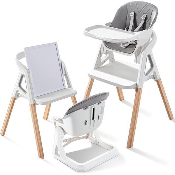 Amazon | CHOZAN ベビーハイチェア 成長チェア テーブル&座面高さ調整