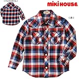 [ミキハウス]シャツ7900 90cm 赤