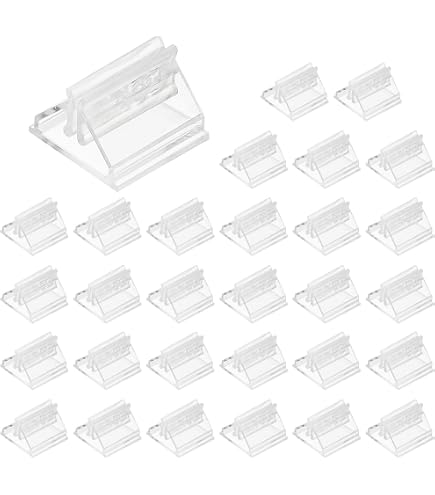 Amazon.co.jp: SANJAOYEE カードスタンド アクリル 30個 19mm角 高さ