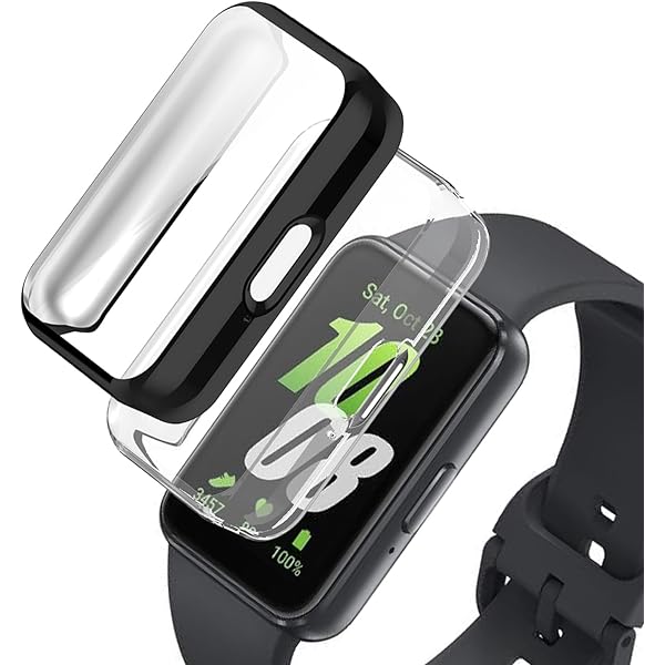 Amazon.co.jp: [2枚セット] For Galaxy Fit3 ケース 保護カバー ガラス  