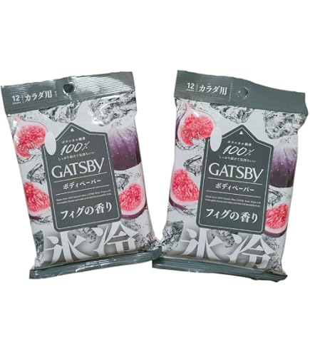 Amazon | 【限定品】 ギ ャ ツビー 氷冷 ボディペーパー フィグの香り