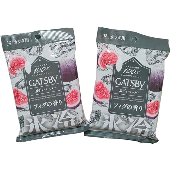Amazon | 【限定品】 ギ ャ ツビー 氷冷 ボディペーパー フィグ