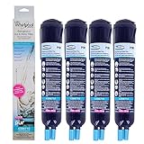 4パック純正Whirlpool 4396710 4396841 Pur Advanced side-by-side水フィルタ
